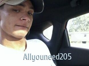 Allyouneed205