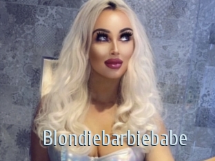 Blondiebarbiebabe