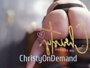 ChristyOnDemand