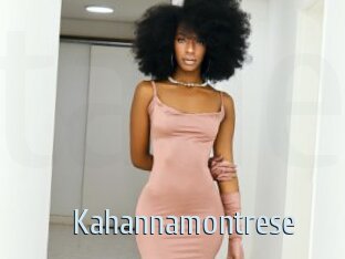 Kahannamontrese