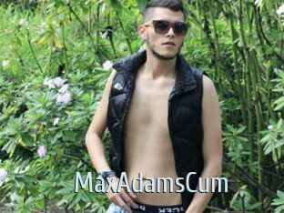 MaxAdamsCum