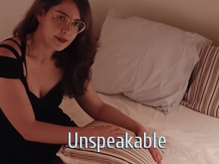 Unspeakable